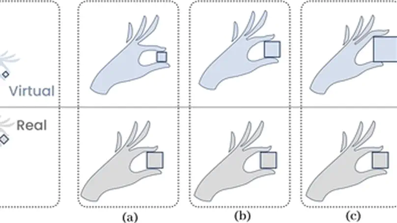 Investigating Size Congruency Between the Visual Perception of a VR Object and the Haptic Perception of Its Physical World Agent